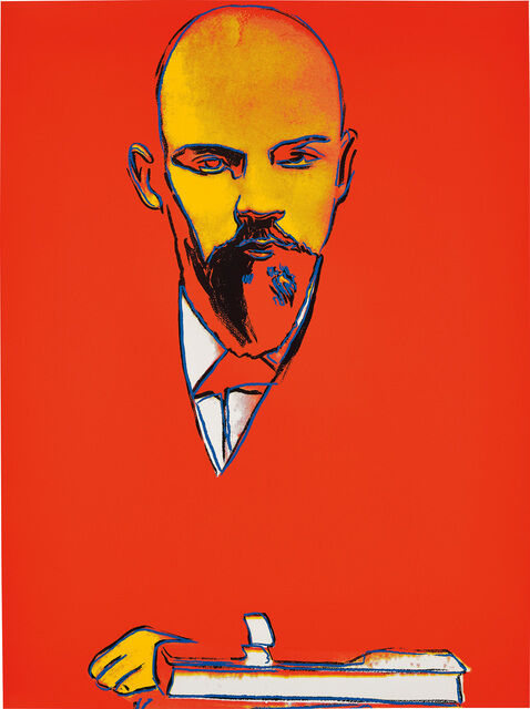 Andy Warhol | Red Lenin (1987) | Artsy
