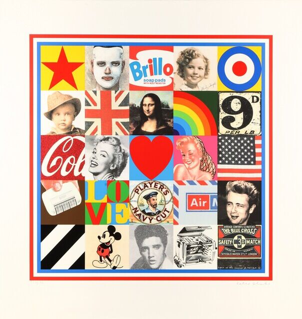 Peter Blake Some Of The Sources Of Pop Art VII 2009 Artsy peter-blake-some-of-the-sources-of-pop-art-vii-2009-artsy