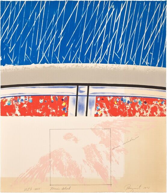 James Rosenquist | Music School (for Peter Schjeldahl), from Cold Light ...