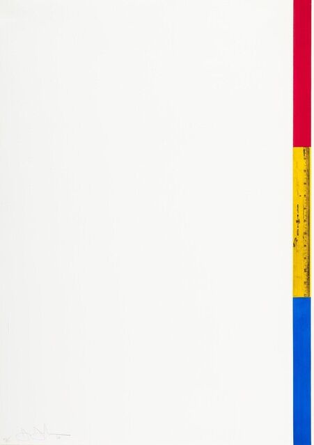 Artsy Ruler Jasper Johns | Untitled (Ruler) (1968) | Available for Sale | Artsy