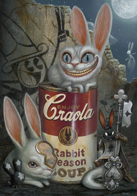 Greg Simkins Rabbit Greg 'Craola' Simkins | Rabbit Season Soup (2020) | Artsy