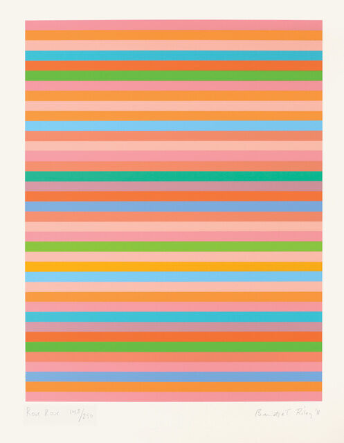Rose Riley Artist Bridget Riley | Rose Rose (2011) | Artsy