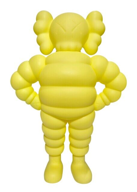 KAWS Tokyo First Chum Porte-clés Jaune (2021) de la KAWS Tokyo First Chum Porte-clés Jaune (2021) de la