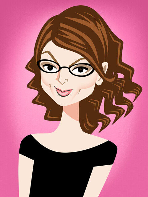 Robert Risko | Tina Fey (2010) | Available for Sale | Artsy