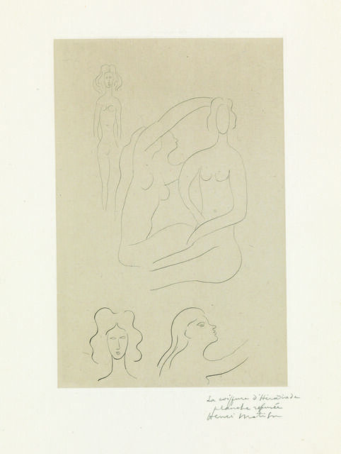 Henri Matisse La coiffure d'Hérodiade (1932) Available for Sale Artsy