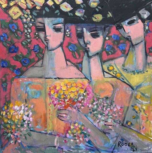 Endre Roder | Sisters (2023) | Available for Sale | Artsy