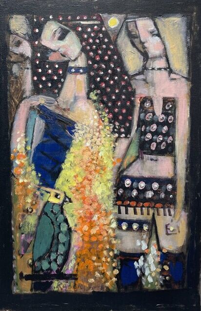 Endre Roder | Parrot & Showgirl (2022) | Available for Sale | Artsy