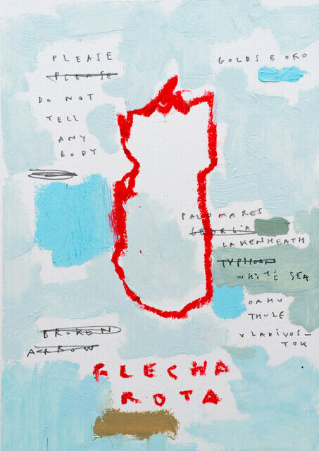 Rubén Martín de Lucas | FLECHA ROTA II (2023) | Artsy