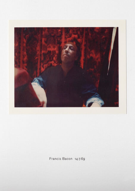 Richard Hamilton | Polaroid Portrait, Francis Bacon 14.7.69 (2010) | Artsy