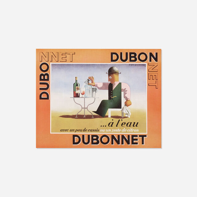 A.M. Cassandre | Dubonnet poster (1935) | Artsy