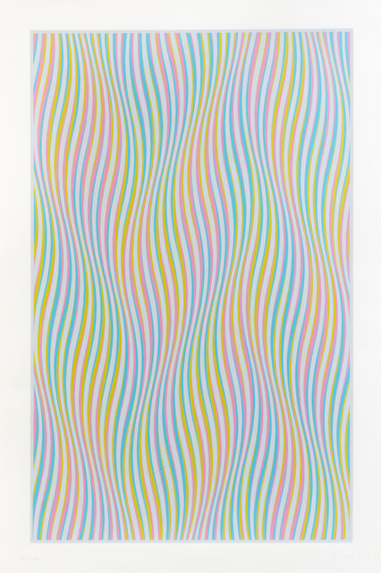 Bridget Riley | Elapse (1982) | Artsy