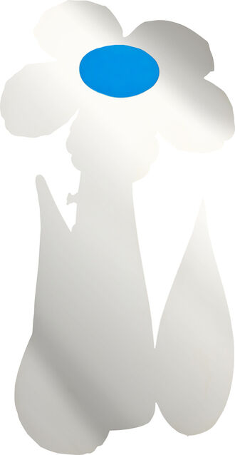 Jeff Koons | Inflatable Flower (Blue) (2000) | Artsy