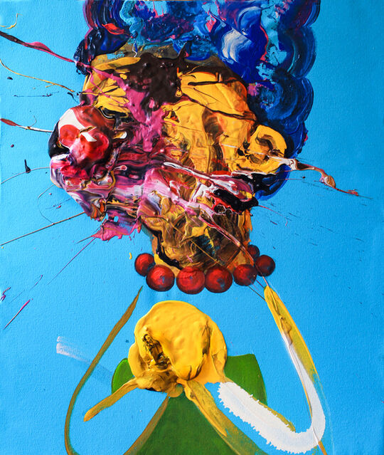 Anthony Rondinone | Dinnertime Blues (2021) | Available for Sale | Artsy