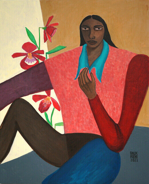 Anuk Rocha Anuk Rocha | Seated In Bloom (2023) | Available for Sale | Artsy