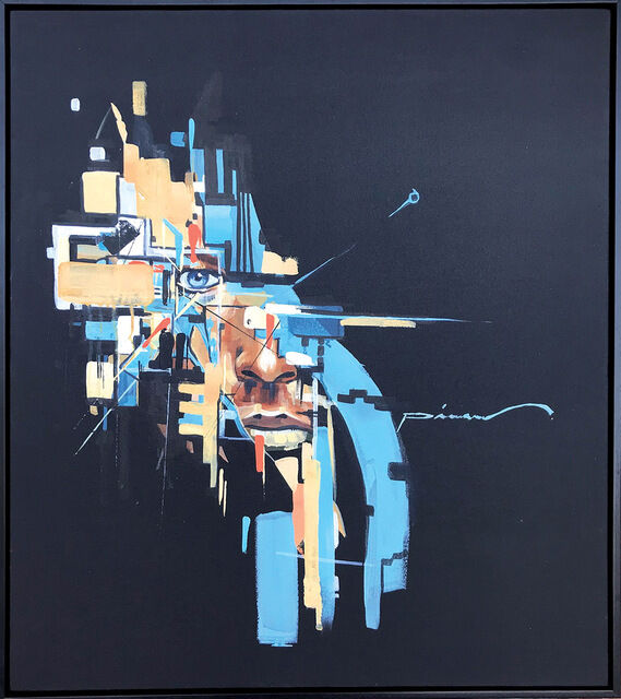 Pierre Issa | Black turquoise (2019) | Available for Sale | Artsy