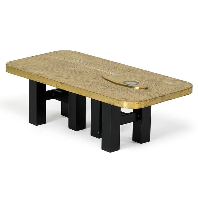 Georges Mathias | Coffee table, Belgium (1980s) | Artsy