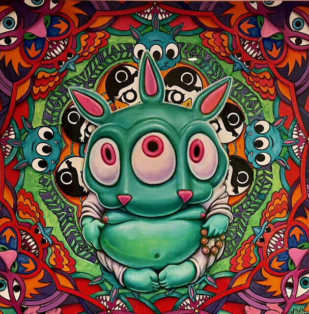 Ron English | Mindful Rabbit (2020) | Artsy