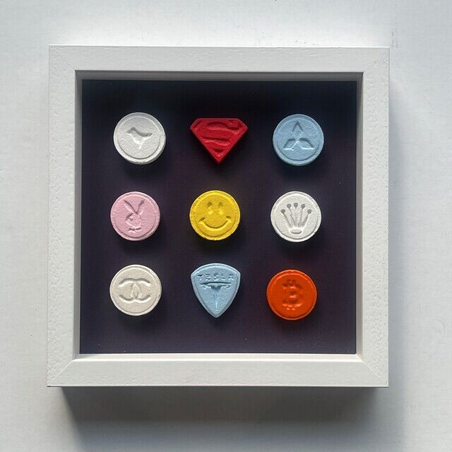 Dean Zeus Colman | Love Is A Drug (9 Pills - Purple Background) (2024 ...