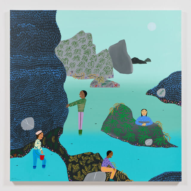 Chelsea Ryoko Wong | Musseling on a Foggy Day (2022) | Artsy