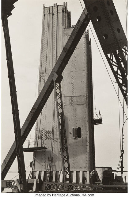 Peter Stackpole | Hoisting a Cable Spool, San Francisco; Untitled; and ...