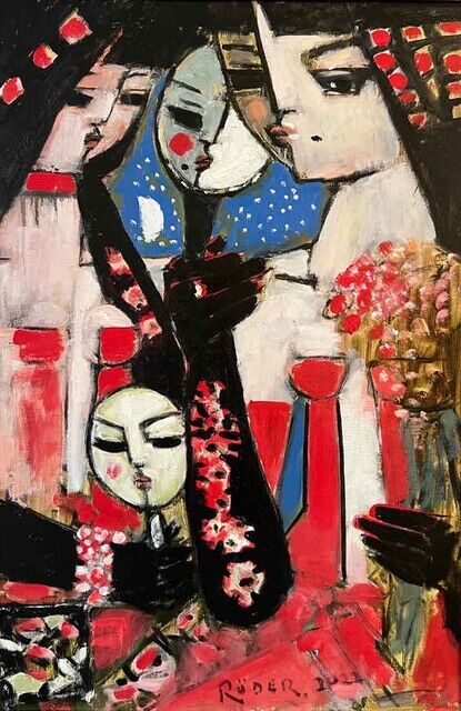 Endre Roder | Mirror and Mask (2021) | Artsy