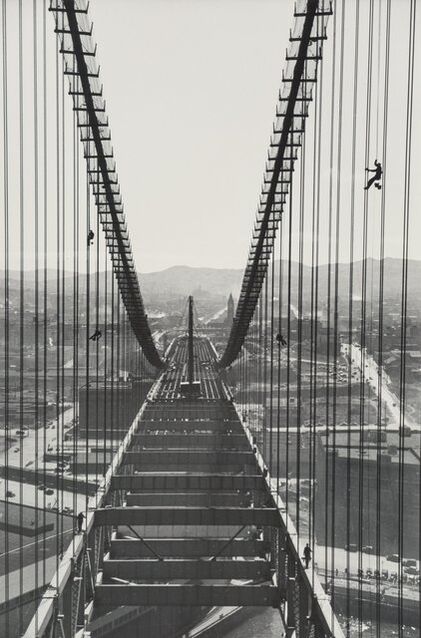 Peter Stackpole | Three Images of the Bay Bridge Construction (3 works ...