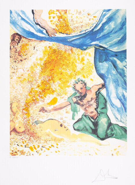 Salvador Dalí | Adam and Eve (The Garden of Eden), From Les Amoureux ...