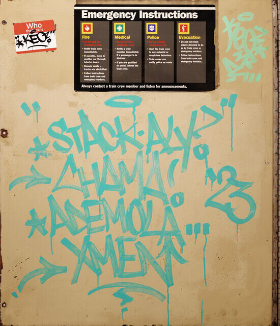 KEO (Blake Lethem) | Subway Panel #11 (2023) | Artsy