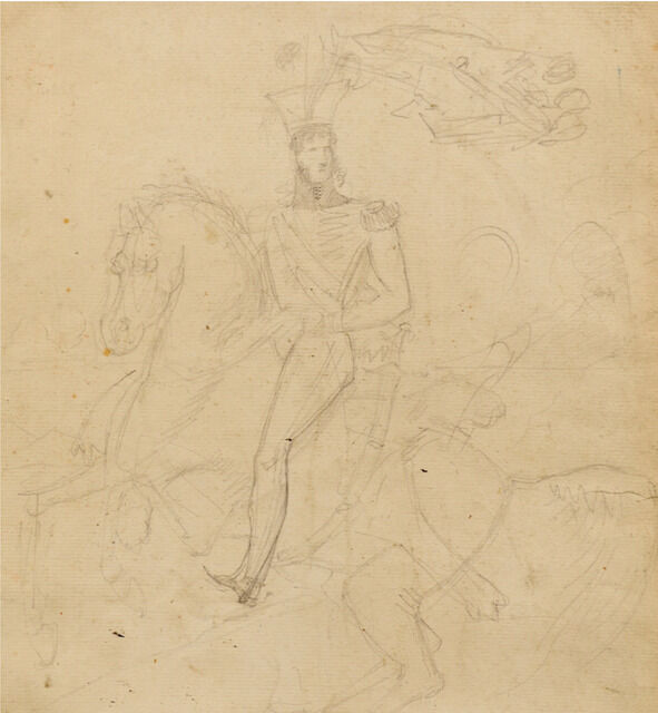 AntoineJean Gros EQUESTRIAN PORTRAIT OF JOACHIM MURAT, 1812