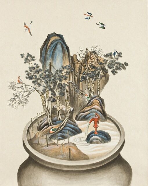 Hyun Kyung Lim | Growing Vase-4 (2012) | Available for Sale | Artsy