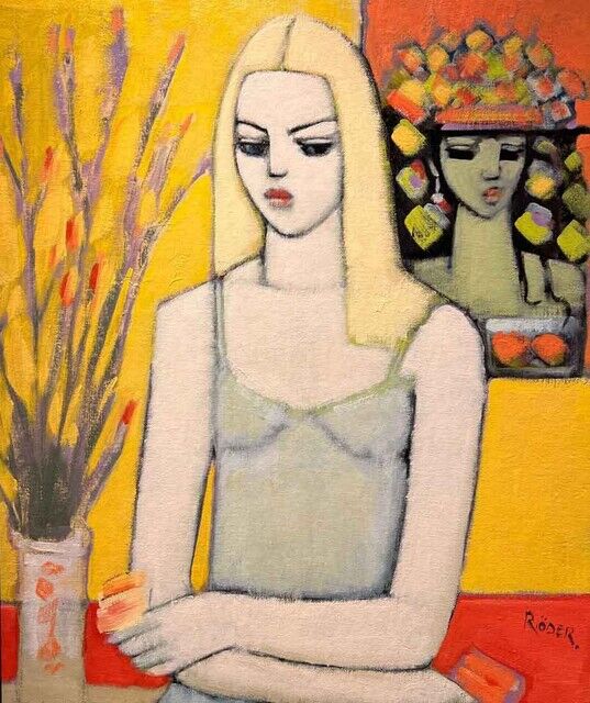 Endre Roder | Tall Flowers (2021) | Available for Sale | Artsy