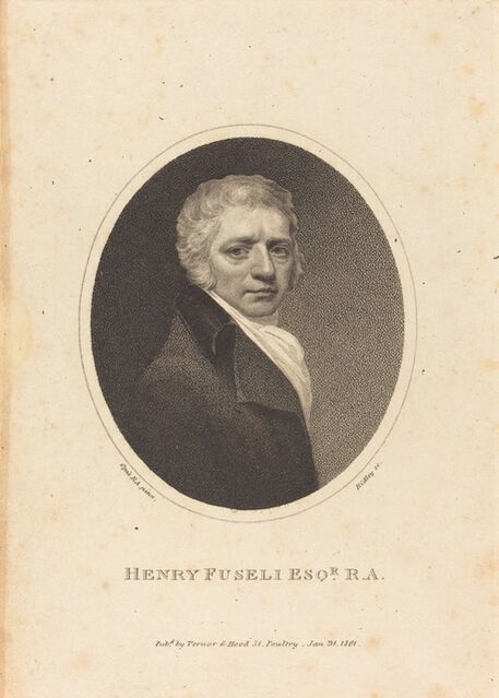 William Ridley after John Opie | Henry Fuseli (published 1801) | Artsy