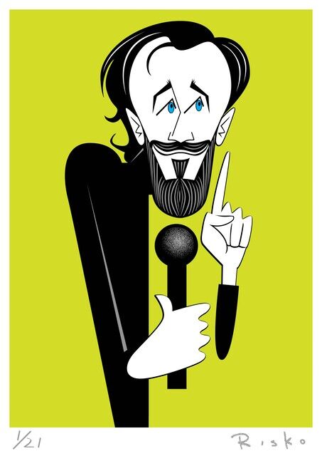 Robert Risko | George Carlin (2008) | Available for Sale | Artsy