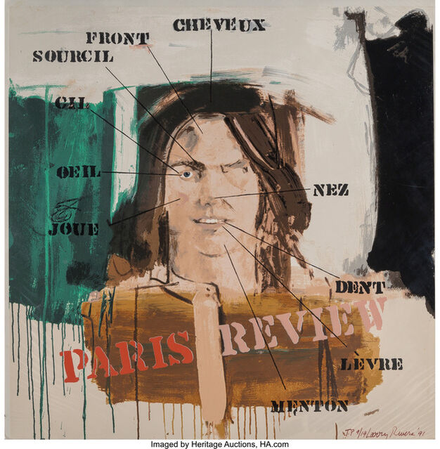 Larry Rivers Matisse Larry Rivers | Untitled (Paris Review) (1991) | Artsy