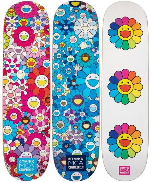 Takashi Murakami x ComplexCon Planche de Skateboard Takashi Murakami x ComplexCon Planche de Skateboard