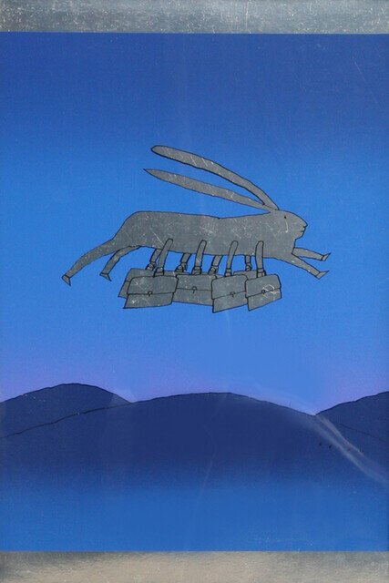 Michel Rabbit Rabbit (1974) by Jean Michel Folon | Artsy