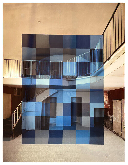 George Rousse Watercolour Turin (1999) by Georges Rousse | Artsy