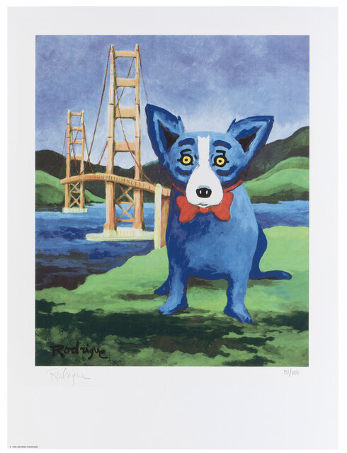 George Rodrigue Vector George Rodrigue | Golden Gate (1999) | Art & Prints | Artsy