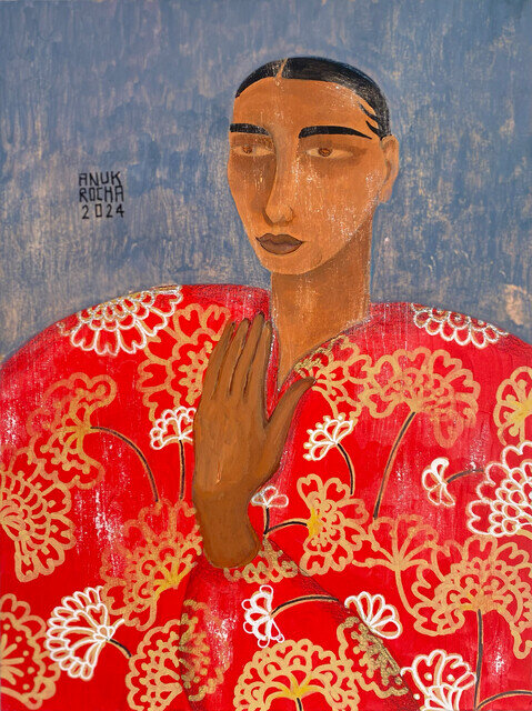 Anuk Rocha Anuk Rocha | The Red Kimono (2024) | Artsy
