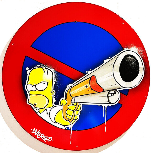 Homercide DVERSO | 'Homercide Simpson' (2024) | For Sale | Artsy