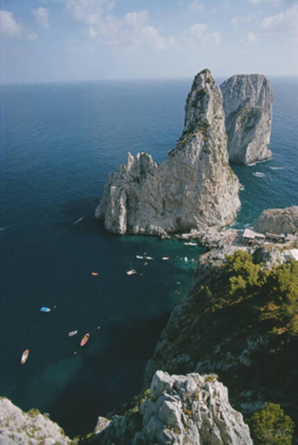 Aloni Rocks Faraglioni Rocks, 1974: Faraglioni Rocks on the Ital… (1974) by Slim ...