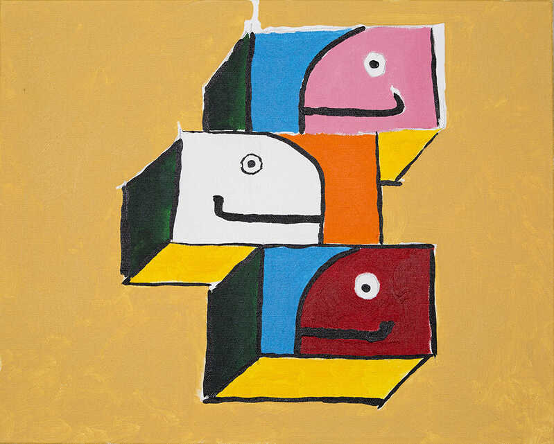 Mark Gonzales the lego building (2017) Artsy