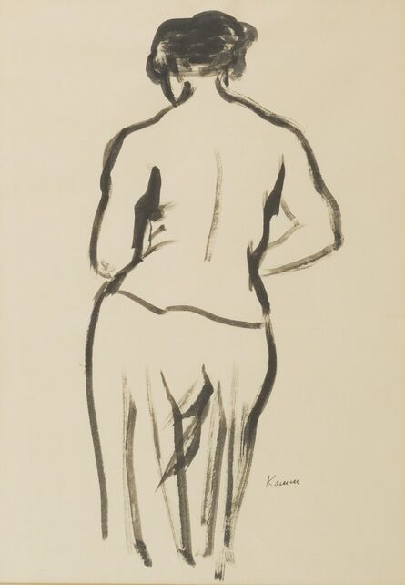 Jacob Kainen, ‘Untitled [Figure Drawing]’, ca. 1960