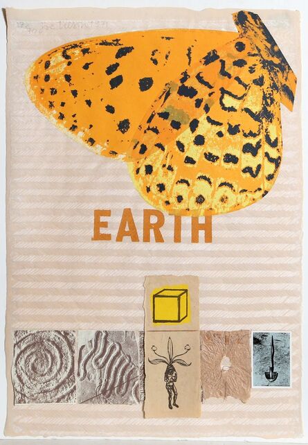 Joe Tilson, ‘Earth (With Butterfly)’, 1971