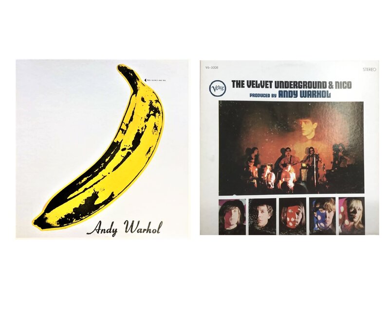 Andy Warhol, Andy Warhol- Velvet Underground & Nico, 1967, MINT  UN-PEELED Banana Sticker Cover, Album LP, NEAR MINT CONDITION (1967)