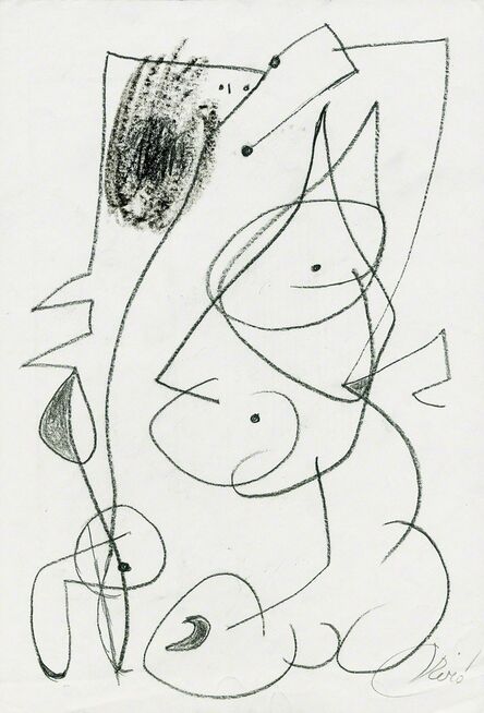 Joan Miró, ‘Homme et femme’, 1977