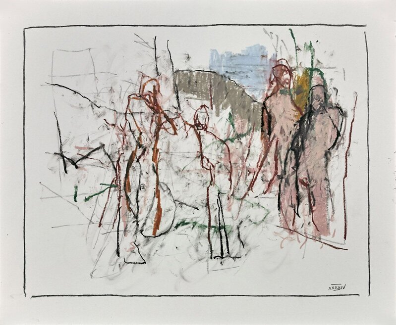 Thaddeus Radell Thaddeus Radell | Drawings from Mt Gretna: Encounter (XLIV) (2019 ...
