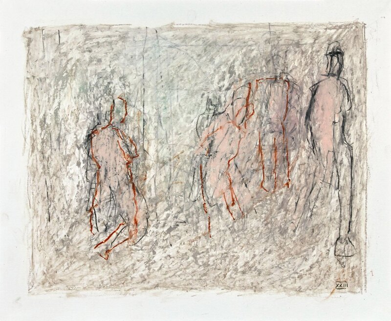Thaddeus Radell Thaddeus Radell | Mt Gretna Drawings: Bathers (XXIII) (2019) | Art ...