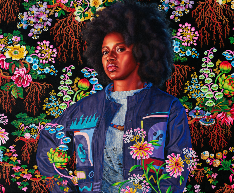 Kehinde Wiley, ‘Portrait of Nelly Moudime II’, 2020