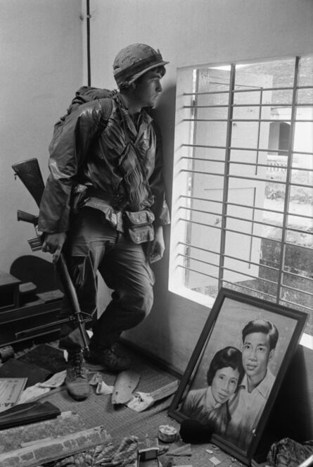 Don McCullin, Shell Shocked Marine, Vietnam, Hue